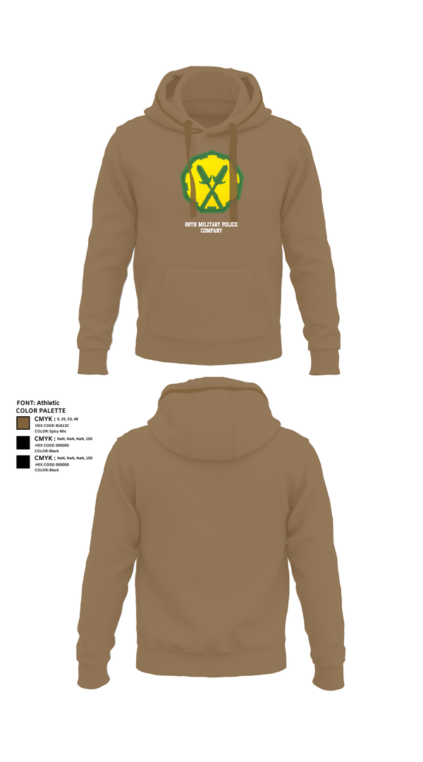 Hoodie, 88th Military Police Company, , Teamtime, Team time, sublimation, custom sports apparel, team uniforms, spirit wear, spiritwear, sports uniforms, custom shirts, team store, custom team store, fundraiser sports, apparel fundraiser