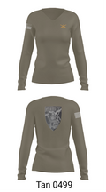 HHB 113th FA / FIST 8360084 Women's Long Sleeve V-neck Shirt - 77