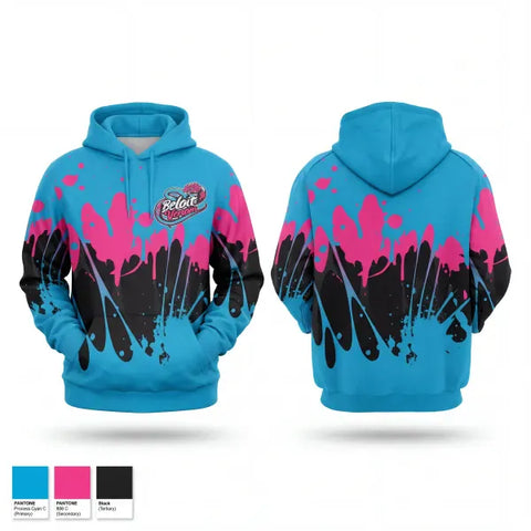 Hoodie, Beloit Venom, Softball, Teamtime, Team time, sublimation, custom sports apparel, team uniforms, spirit wear, spiritwear, sports uniforms, custom shirts, team store, custom team store, fundraiser sports, apparel fundraiser