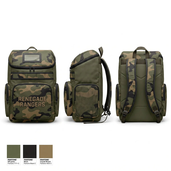 Gear Bag, Renegade Rangers, Army, Teamtime, Team time, sublimation, custom sports apparel, team uniforms, spirit wear, spiritwear, sports uniforms, custom shirts, team store, custom team store, fundraiser sports, apparel fundraiser