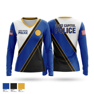 Old School Cotton Feel Shirt, State Capitol Police, Police, Teamtime, Team time, sublimation, custom sports apparel, team uniforms, spirit wear, spiritwear, sports uniforms, custom shirts, team store, custom team store, fundraiser sports, apparel fundraiser