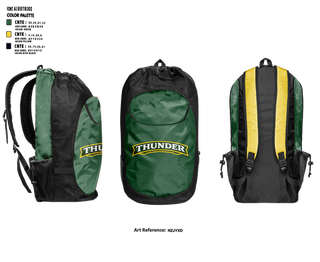 Gear Bag, Thunder, Baseball, Teamtime, Team time, sublimation, custom sports apparel, team uniforms, spirit wear, spiritwear, sports uniforms, custom shirts, team store, custom team store, fundraiser sports, apparel fundraiser