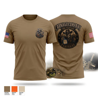 Short Sleeve Performance Shirt, Carnage Company, Army, Teamtime, Team time, sublimation, custom sports apparel, team uniforms, spirit wear, spiritwear, sports uniforms, custom shirts, team store, custom team store, fundraiser sports, apparel fundraiser