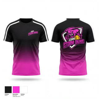 Short Sleeve Performance Shirt, CSRA storm divas, Softball, Teamtime, Team time, sublimation, custom sports apparel, team uniforms, spirit wear, spiritwear, sports uniforms, custom shirts, team store, custom team store, fundraiser sports, apparel fundraiser
