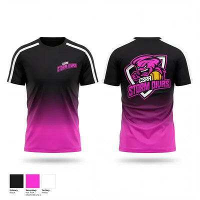 CSRA storm divas 6401032 Short Sleeve Performance Shirt - 1