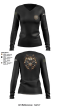 501st BSB 21749910 Women's Long Sleeve V-neck Shirt - 12