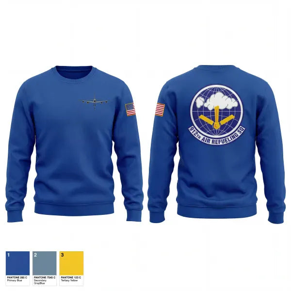 Crew Neck Sweatshirt, 912th ARS, Air Force, Teamtime, Team time, sublimation, custom sports apparel, team uniforms, spirit wear, spiritwear, sports uniforms, custom shirts, team store, custom team store, fundraiser sports, apparel fundraiser