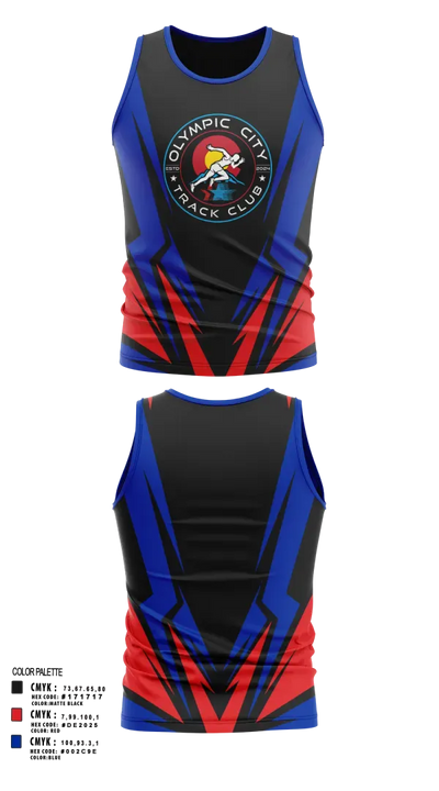 Olympic City Track Club 78162877 Tank Top - 5