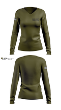 Obion County Sheriffs Office Women's Long Sleeve V-neck Shirt - 101