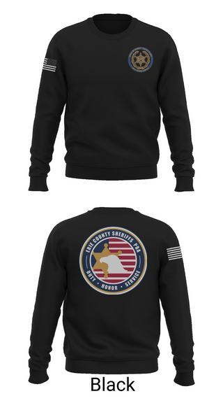 Crew Neck Sweatshirt, Erie County Sheriff's Office PBA, Police, Teamtime, Team time, sublimation, custom sports apparel, team uniforms, spirit wear, spiritwear, sports uniforms, custom shirts, team store, custom team store, fundraiser sports, apparel fundraiser