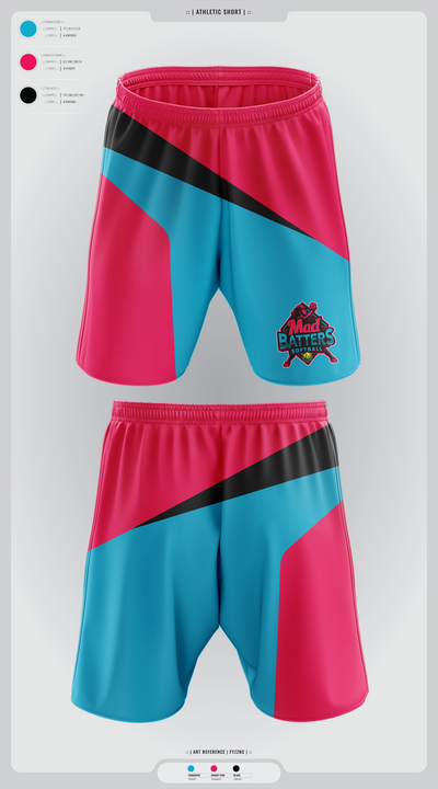 MadBatters Softball 15479950 Athletic Shorts With Pockets - 2