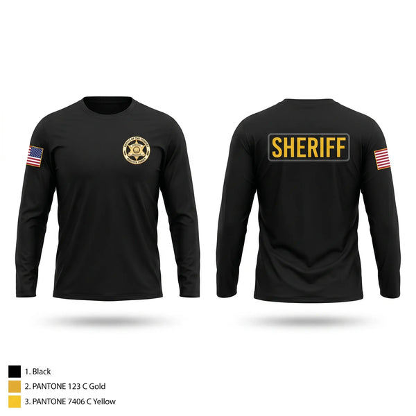 Long Sleeve Performance Shirt, Spalding County Sheriff’s Office, Police, Teamtime, Team time, sublimation, custom sports apparel, team uniforms, spirit wear, spiritwear, sports uniforms, custom shirts, team store, custom team store, fundraiser sports, apparel fundraiser