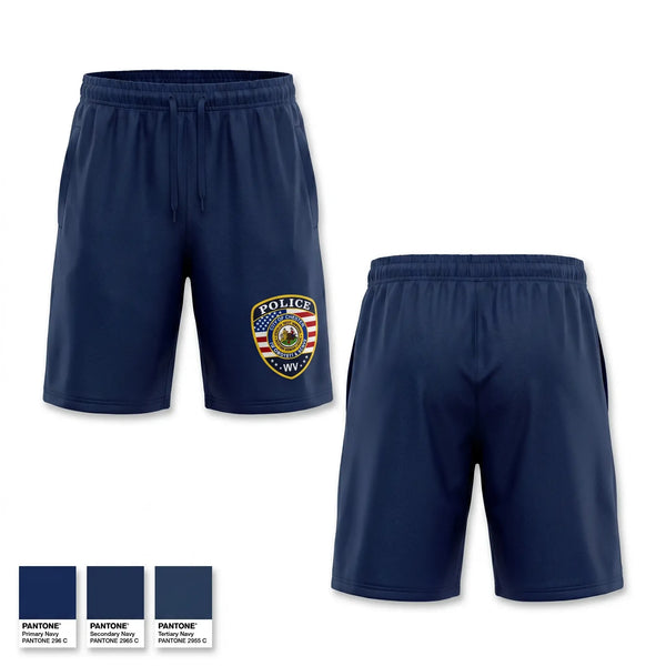 Athletic Shorts With Pockets, Chester Police Department, Police, Teamtime, Team time, sublimation, custom sports apparel, team uniforms, spirit wear, spiritwear, sports uniforms, custom shirts, team store, custom team store, fundraiser sports, apparel fundraiser