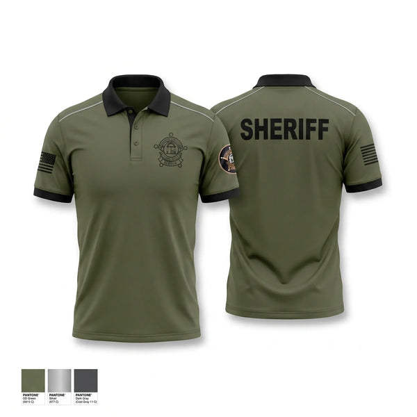 Short Sleeve Performance Polo, Bartow County Sheriff’s Office, Police, Teamtime, Team time, sublimation, custom sports apparel, team uniforms, spirit wear, spiritwear, sports uniforms, custom shirts, team store, custom team store, fundraiser sports, apparel fundraiser