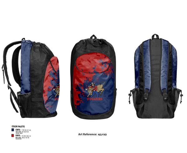 Gear Bag, Doggers, , Teamtime, Team time, sublimation, custom sports apparel, team uniforms, spirit wear, spiritwear, sports uniforms, custom shirts, team store, custom team store, fundraiser sports, apparel fundraiser