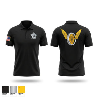 Short Sleeve Performance Polo, MCSO MOTORS, Police, Teamtime, Team time, sublimation, custom sports apparel, team uniforms, spirit wear, spiritwear, sports uniforms, custom shirts, team store, custom team store, fundraiser sports, apparel fundraiser