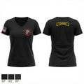 341 MSOS/S3T 79123536 Women's Short Sleeve V-neck Shirt - 1