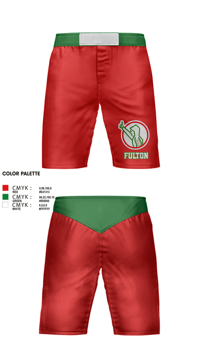 Fulton 33114995 Fight Shorts - 1