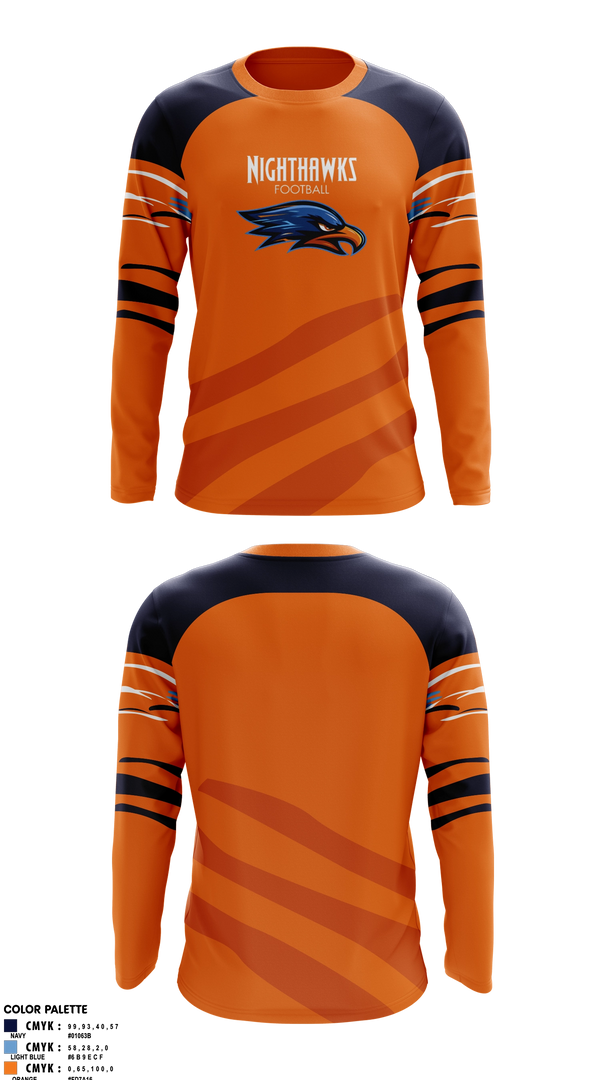 Long Sleeve Performance Shirt, Herbert Akins Road Middle School, Track & Field, Teamtime, Team time, sublimation, custom sports apparel, team uniforms, spirit wear, spiritwear, sports uniforms, custom shirts, team store, custom team store, fundraiser sports, apparel fundraiser