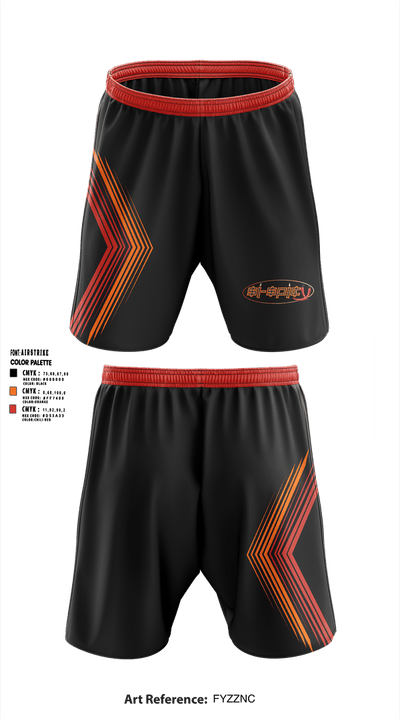 Si-Spicy Active  Athletic Shorts With Pockets - 1