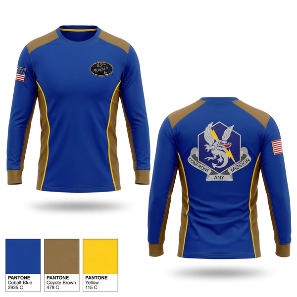 Long Sleeve Performance Shirt, 83d Chemical Battalion, Army, Teamtime, Team time, sublimation, custom sports apparel, team uniforms, spirit wear, spiritwear, sports uniforms, custom shirts, team store, custom team store, fundraiser sports, apparel fundraiser