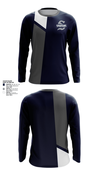 Long Sleeve Performance Shirt, Springfield Township Track & Field, Track & Field, Teamtime, Team time, sublimation, custom sports apparel, team uniforms, spirit wear, spiritwear, sports uniforms, custom shirts, team store, custom team store, fundraiser sports, apparel fundraiser