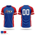 Apex baseball Short Sleeve Performance Shirt - 1