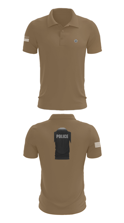 Nashville Police Department 22695418 Short Sleeve Performance Polo - 7