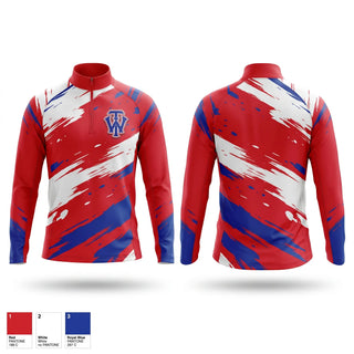 Quarter Zip Jacket, W.I.T., Softball, Teamtime, Team time, sublimation, custom sports apparel, team uniforms, spirit wear, spiritwear, sports uniforms, custom shirts, team store, custom team store, fundraiser sports, apparel fundraiser