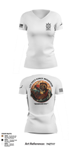 LCU 2025 kings mountain Women's Short Sleeve V-neck Shirt - 8