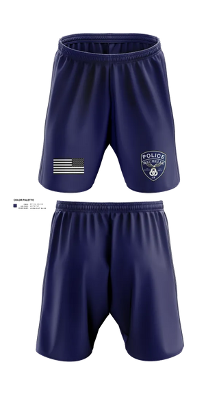 Athletic Shorts With Pockets, Maumelle PD, Police, Teamtime, Team time, sublimation, custom sports apparel, team uniforms, spirit wear, spiritwear, sports uniforms, custom shirts, team store, custom team store, fundraiser sports, apparel fundraiser