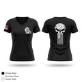 Dragons Back 81132770 Women's Short Sleeve V-neck Shirt - 1