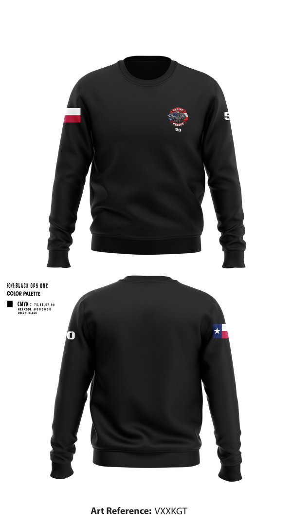 Crew Neck Sweatshirt, Goon 50, Fire Department, Teamtime, Team time, sublimation, custom sports apparel, team uniforms, spirit wear, spiritwear, sports uniforms, custom shirts, team store, custom team store, fundraiser sports, apparel fundraiser