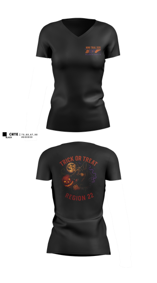 Womens Short Sleeve Vneck Shirt, Region 22, Police, Teamtime, Team time, sublimation, custom sports apparel, team uniforms, spirit wear, spiritwear, sports uniforms, custom shirts, team store, custom team store, fundraiser sports, apparel fundraiser