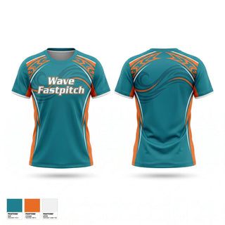 Football Jersey, Wave Fastpitch, Softball, Teamtime, Team time, sublimation, custom sports apparel, team uniforms, spirit wear, spiritwear, sports uniforms, custom shirts, team store, custom team store, fundraiser sports, apparel fundraiser