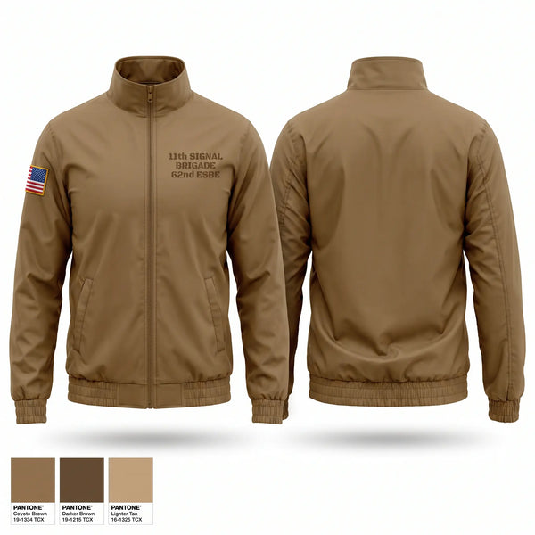 Windbreaker, 11th signal brigade 62nd esb-e, Army, Teamtime, Team time, sublimation, custom sports apparel, team uniforms, spirit wear, spiritwear, sports uniforms, custom shirts, team store, custom team store, fundraiser sports, apparel fundraiser