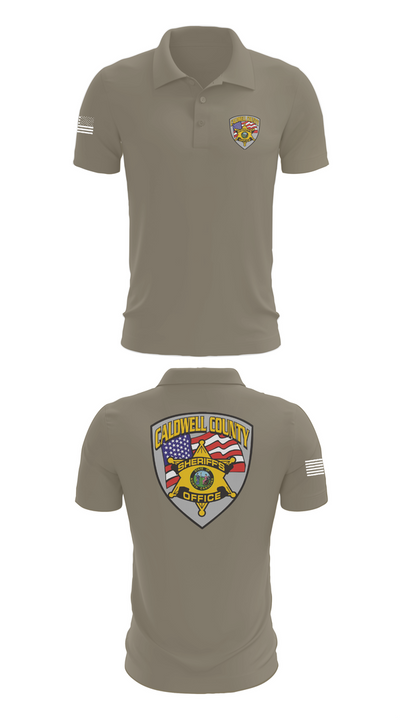 Caldwell County Sheriff's Office 64628956 Short Sleeve Performance Polo - 64