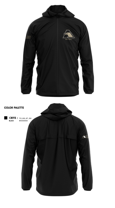 Windbreaker, All-Army Softball, Softball, Teamtime, Team time, sublimation, custom sports apparel, team uniforms, spirit wear, spiritwear, sports uniforms, custom shirts, team store, custom team store, fundraiser sports, apparel fundraiser
