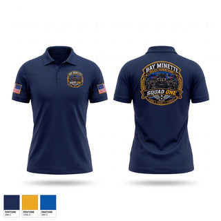 Short Sleeve Performance Polo, BMPD SQAUD ONE, Police, Teamtime, Team time, sublimation, custom sports apparel, team uniforms, spirit wear, spiritwear, sports uniforms, custom shirts, team store, custom team store, fundraiser sports, apparel fundraiser
