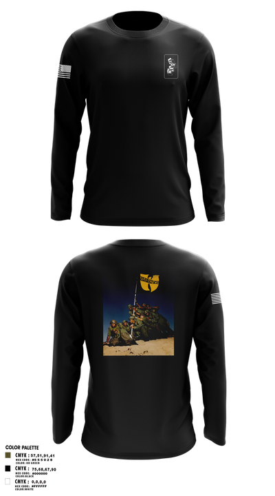 Hole Diggers 54913619 Long Sleeve Performance Shirt 3
