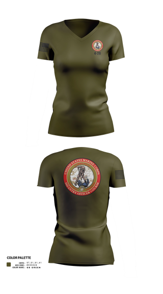 Womens Short Sleeve Vneck Shirt, IOC 4-26, Marines, Teamtime, Team time, sublimation, custom sports apparel, team uniforms, spirit wear, spiritwear, sports uniforms, custom shirts, team store, custom team store, fundraiser sports, apparel fundraiser