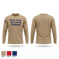 Plano Army Recruiting Company Long Sleeve Performance Shirt - 1