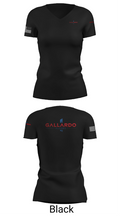 Gallardo Floor’s 5425578 Women's Short Sleeve V-neck Shirt - 28