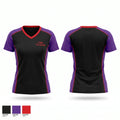 ViBe Threads Women's Short Sleeve V-neck Shirt - 1