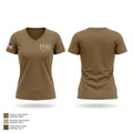 ERAU Eagle Battalion Prescott 48743589 Women's Short Sleeve V-neck Shirt - 1