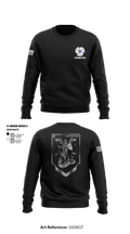 1-222 Aviation Regiment Crew Neck Sweatshirt - 10