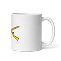 1st PLT B Co 1-173IN 18514147 White Glossy Mug - Small