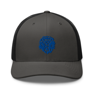 Washington Blue Lions Football 10104839 Retro Trucker Hat | Yupoong 6606