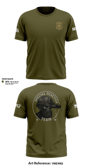 Short Sleeve Performance Shirt, MP GBI 49th 2nd Platoon, Army, Teamtime, Team time, sublimation, custom sports apparel, team uniforms, spirit wear, spiritwear, sports uniforms, custom shirts, team store, custom team store, fundraiser sports, apparel fundraiser