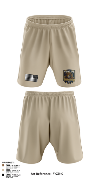 Athletic Shorts With Pockets, DEP Police Squad One, , Teamtime, Team time, sublimation, custom sports apparel, team uniforms, spirit wear, spiritwear, sports uniforms, custom shirts, team store, custom team store, fundraiser sports, apparel fundraiser